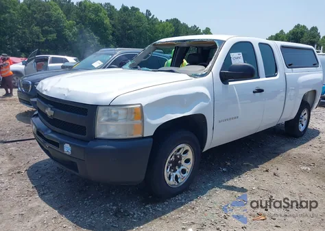2011 Chevrolet Silverado 1500 Work Truck z USA, uszkodzony, nr VIN 1GCRCPEX4BZ269324